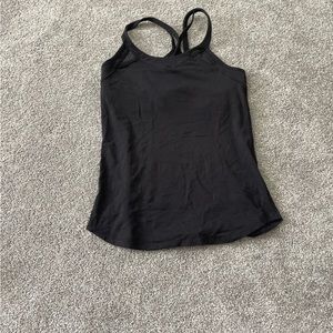 black lulu tank top